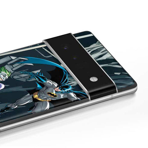 DC Comics The Joker vs Batman Art Google Pixel 6 Pro Skin